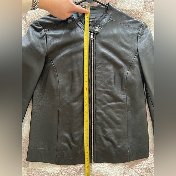 Massimo Dutti leather jacket - Picture 6 of 8